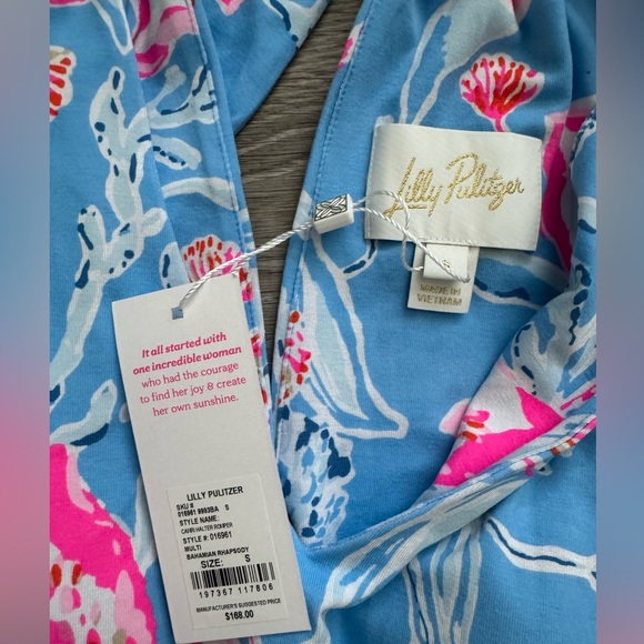 NWT LILLY PULITZER Multi
Bahamian Rhapsody Romper Small - Picture 9 of 10